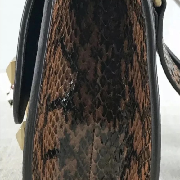 GUCCI Brown Snakeskin Leather Osiride Flap Crossbody Bag NEW WITH TAGS! Box! Bag - Picture 11 of 13